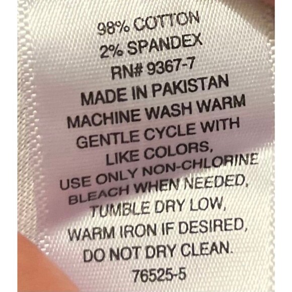 St. John’s Bay Women Girlfriend Casual Pants - Picture 4 of 4